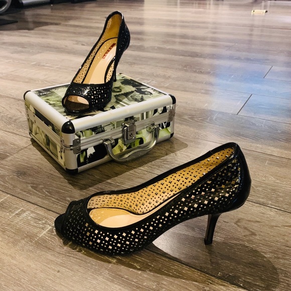 Prada Shoes - PRADA Peep Toe Pumps